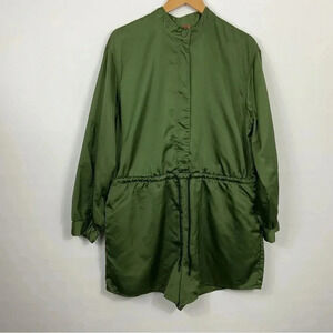 Hunter For Target Green Front Zip‎ Romper Size Large